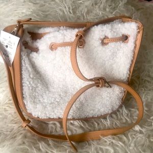 Zara wooly purse. Brand new.